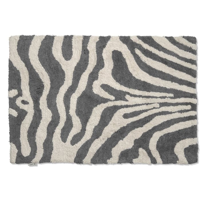 Tapis de salle de bain Zebra 60x90 cm - Titanium-blanc - Classic Collection