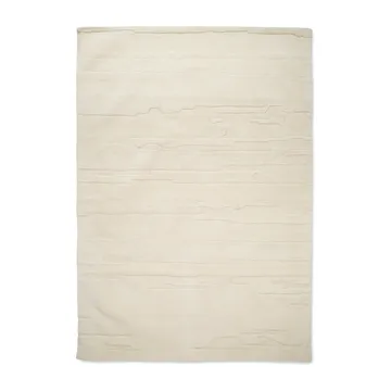 Tapis en laine Carved 170x230 cm - Ivoire - Classic Collection