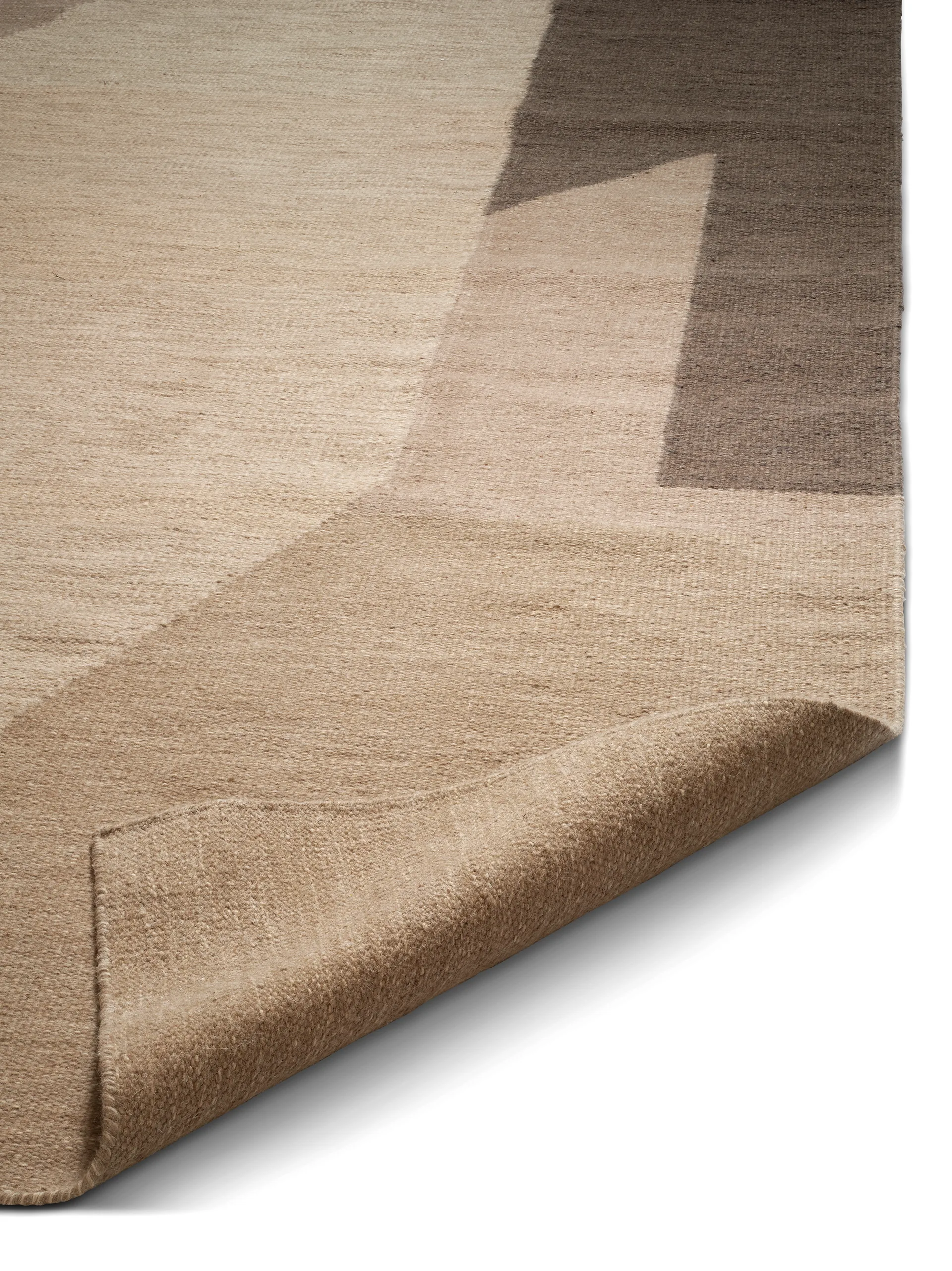 Tapis en laine Cliff 250x350 cm, Beige Classic Collection
