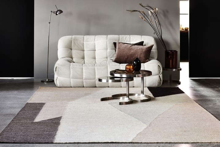 Tapis en laine Cliff 250x350 cm, Beige Classic Collection