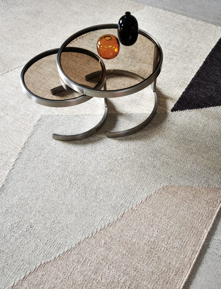 Tapis en laine Cliff 250x350 cm, Beige Classic Collection