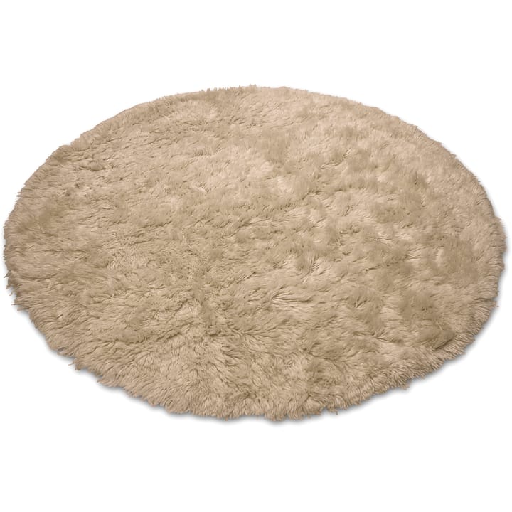 Tapis en laine Cloudy Ø160 cm - Beige - Classic Collection