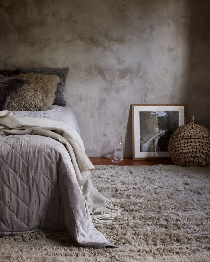 Tapis en laine Cloudy 250x350 cm, Beige Classic Collection