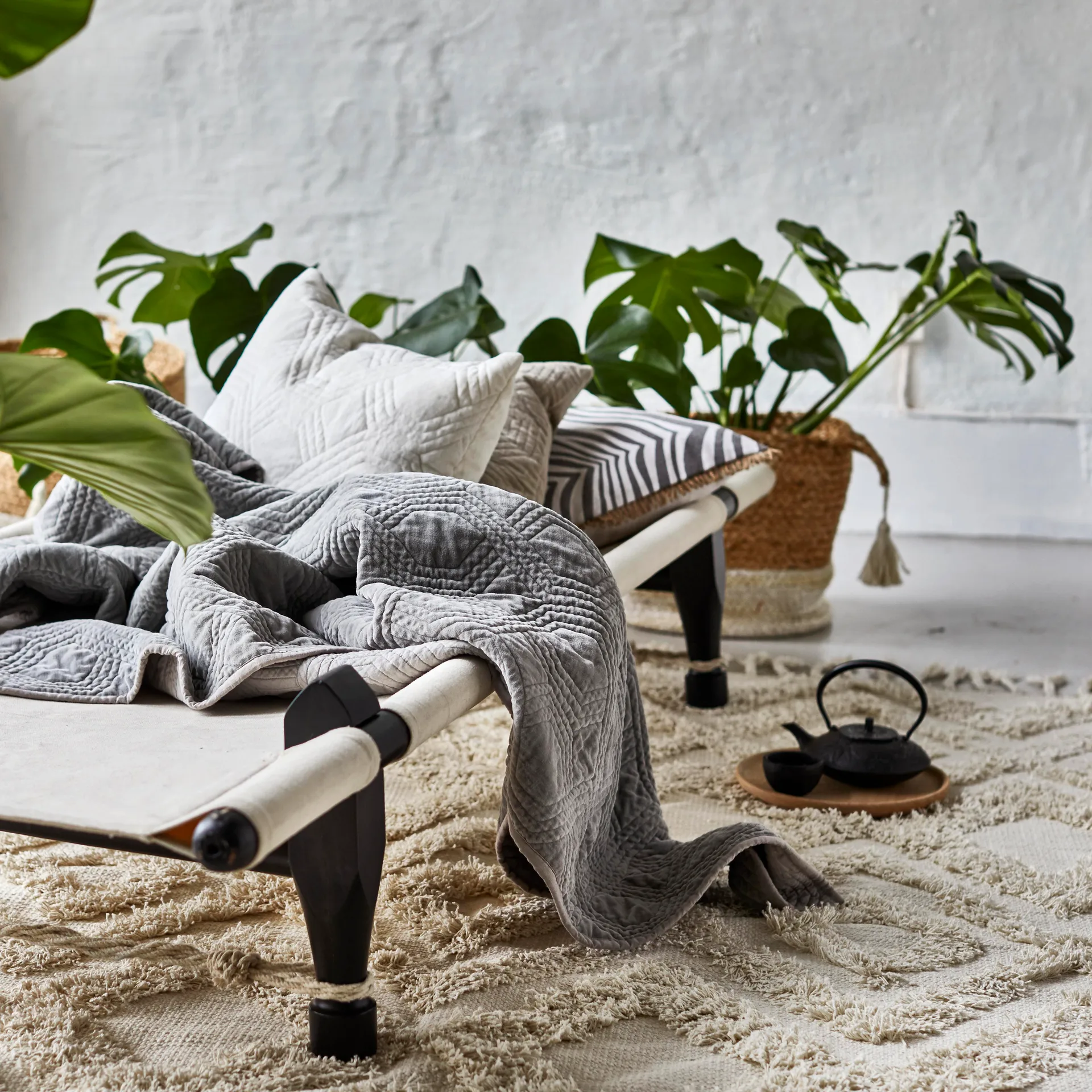 Tapis en laine Copenhagen 170x230 cm, Ivory (blanc) Classic Collection