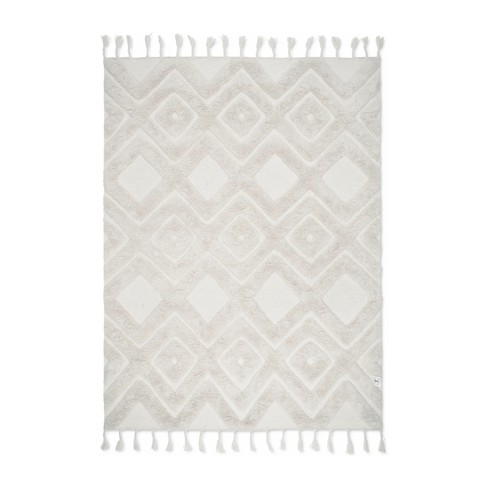 Tapis en laine Copenhagen 170x230 cm, Ivory (blanc) Classic Collection
