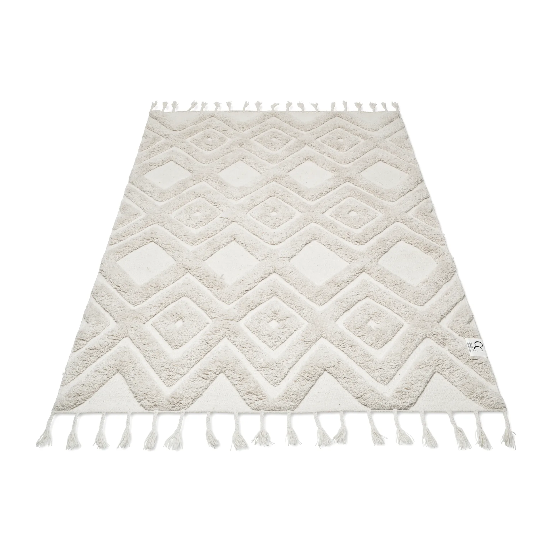 Tapis en laine Copenhagen 170x230 cm, Ivory (blanc) Classic Collection