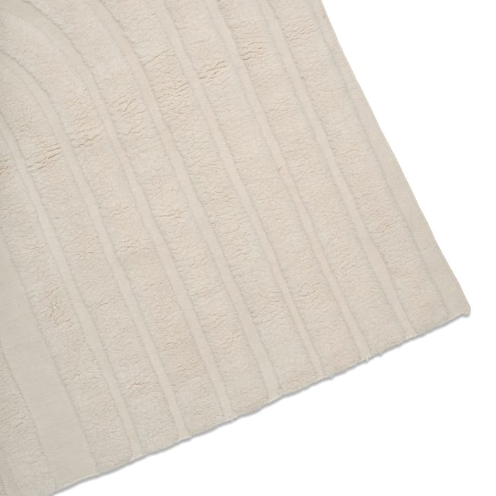 Tapis en laine Curve 170x230 cm, Ivoire Classic Collection
