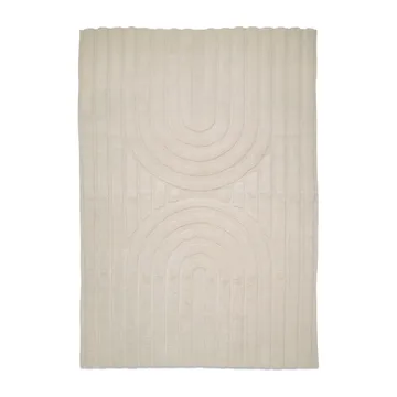 Tapis en laine Curve 250x350 cm - Ivoire - Classic Collection
