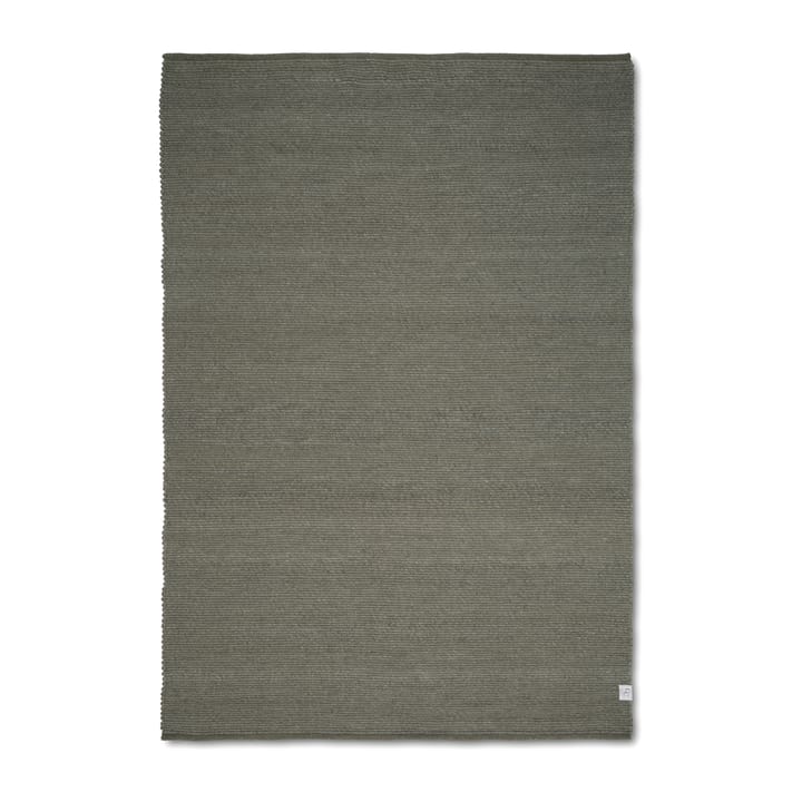 Tapis en laine Merino 140x200 cm - Vert foncé - Classic Collection