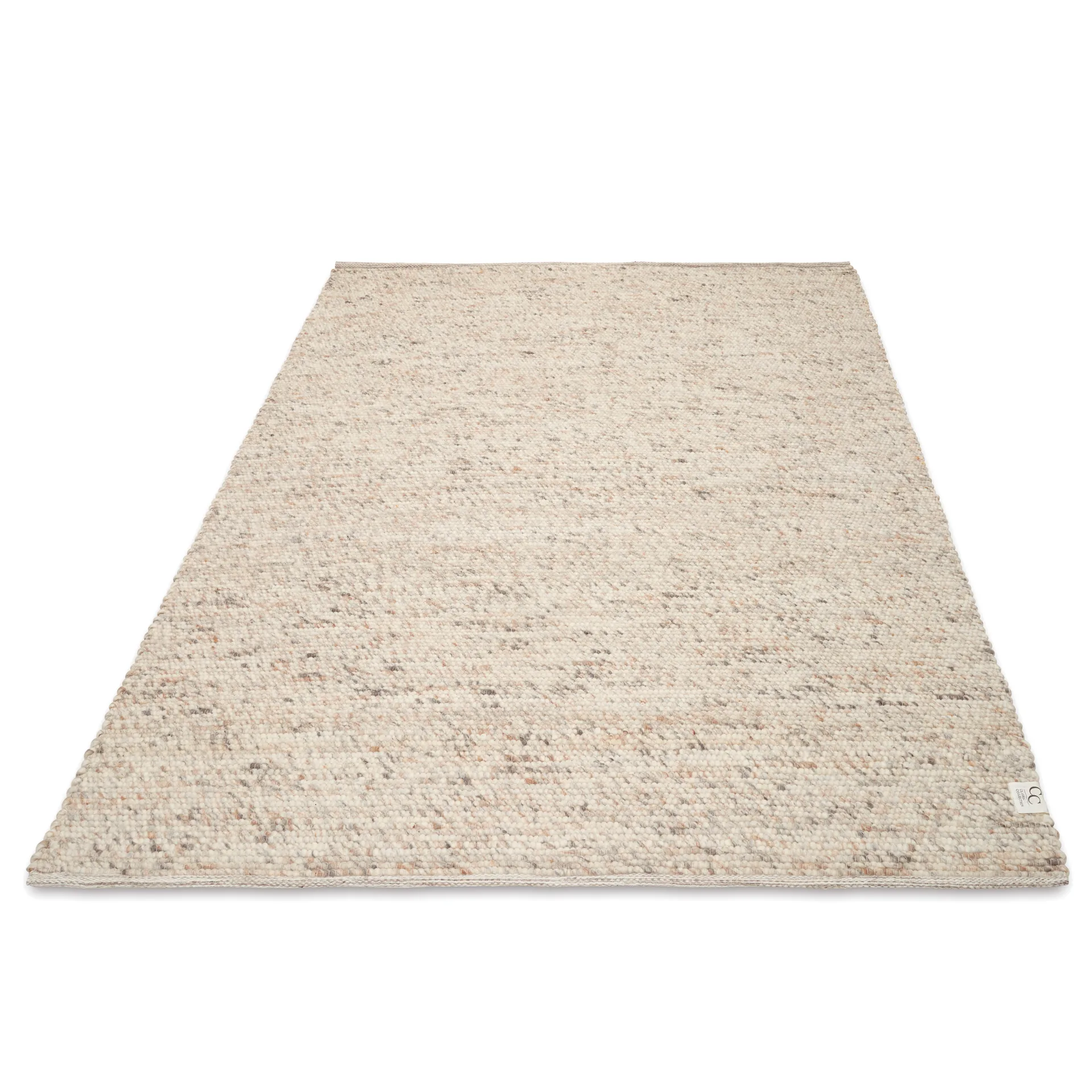 Tapis en laine Merino 170 x 230cm, Naturebeige Classic Collection