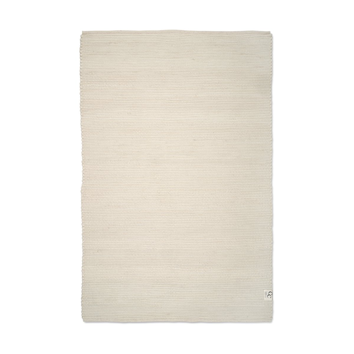 Classic Collection Tapis en laine Merino 200 x 300cm Blanc