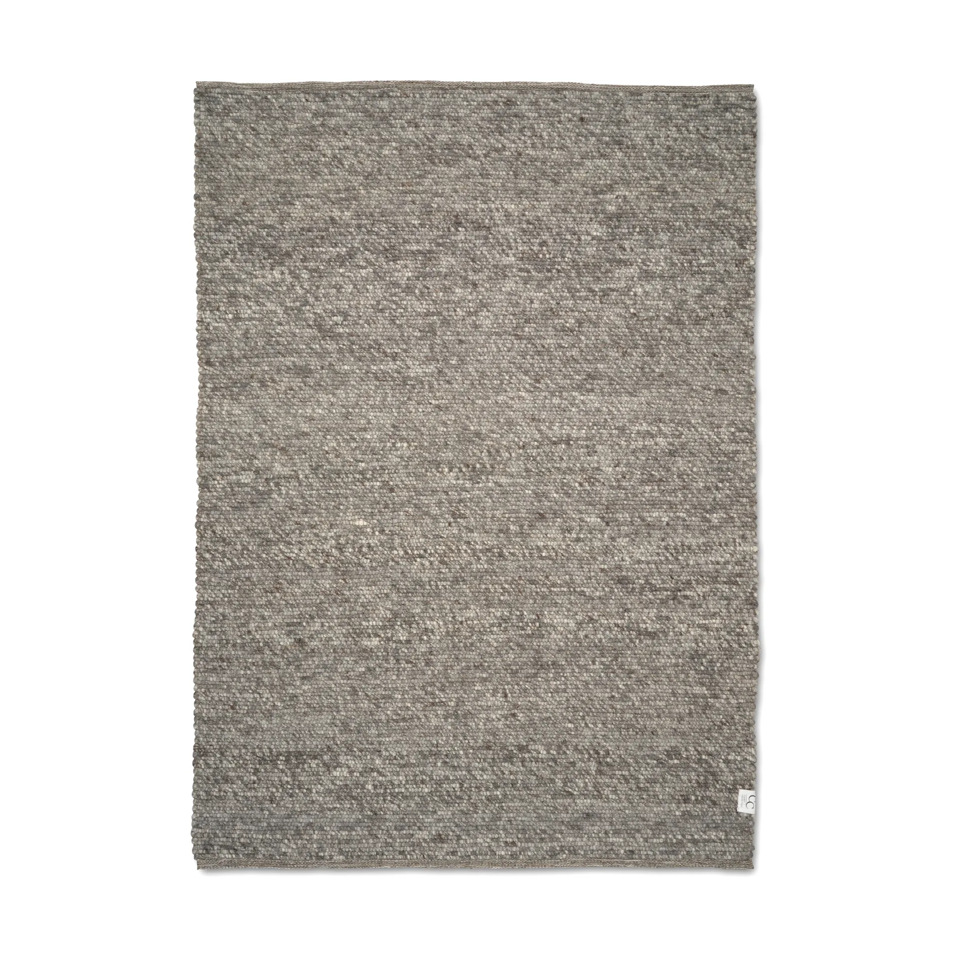 Tapis en laine Merino 200 x 300cm, Gris Classic Collection