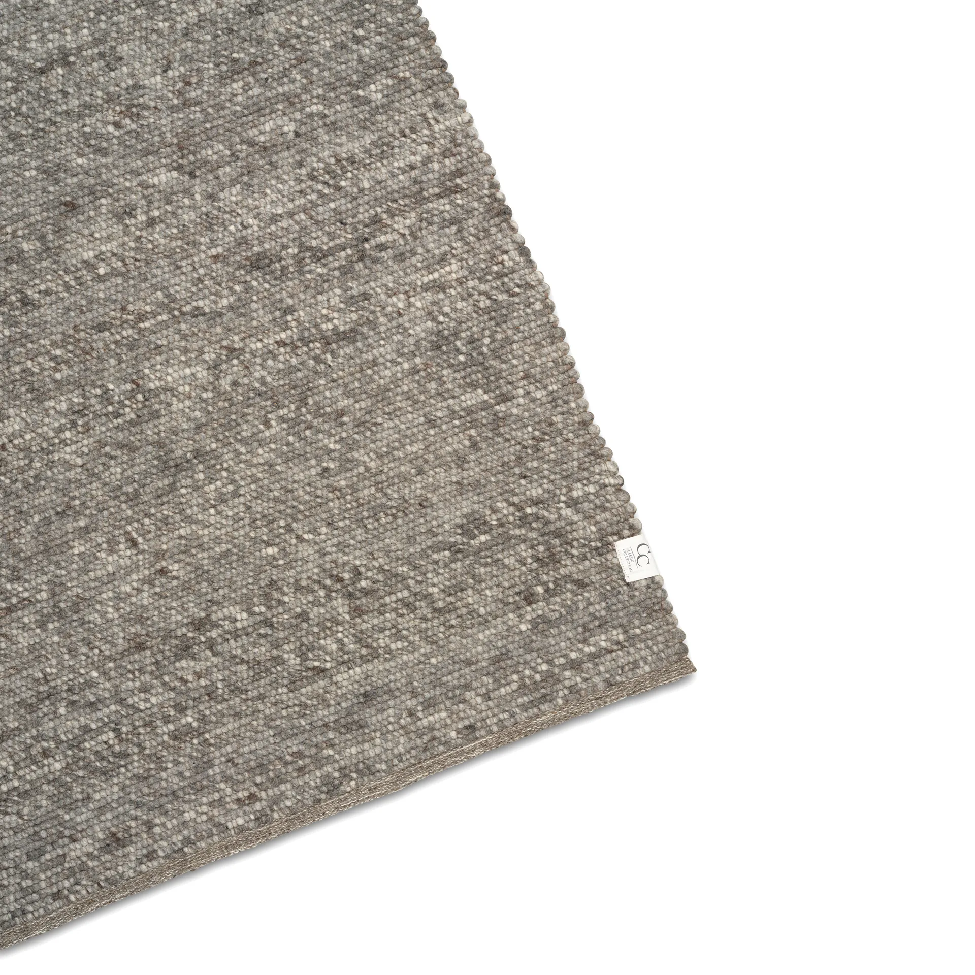 Tapis en laine Merino 200 x 300cm, Gris Classic Collection