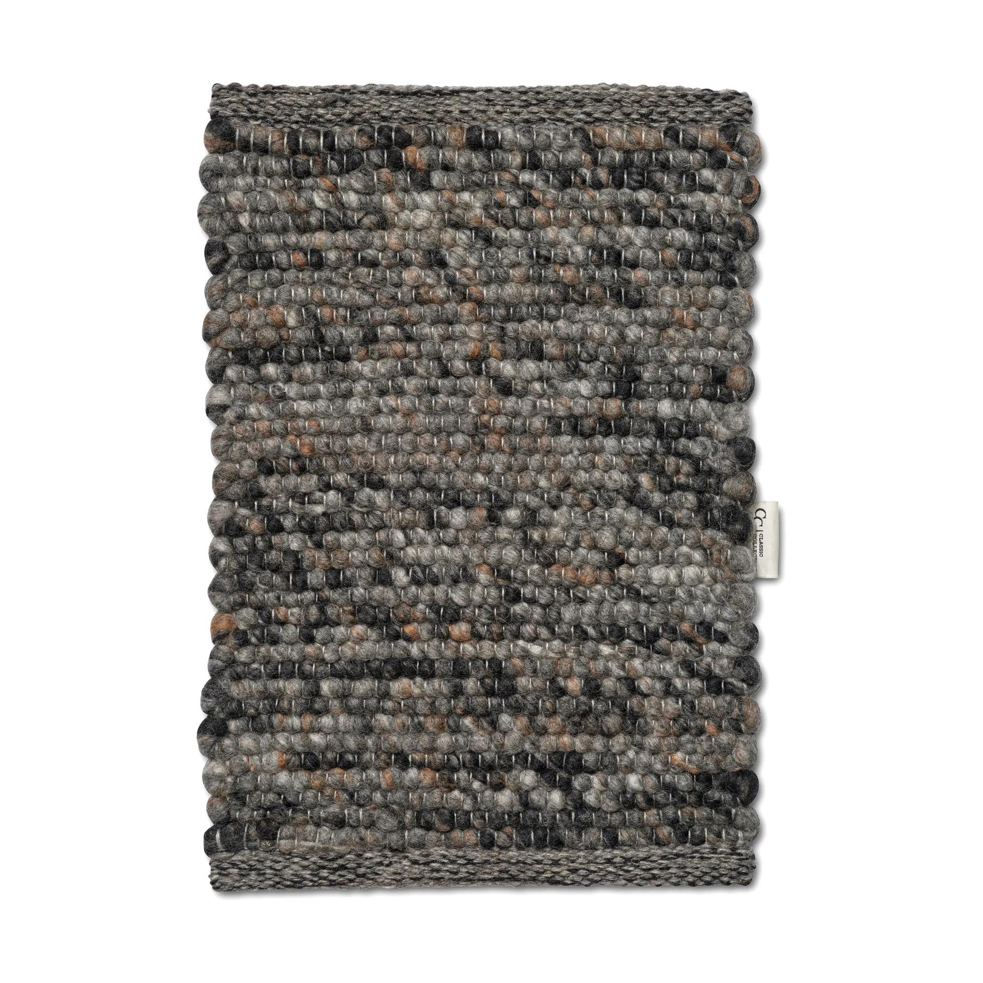 Tapis en laine Merino 250 x 350cm, Grey melange Classic Collection