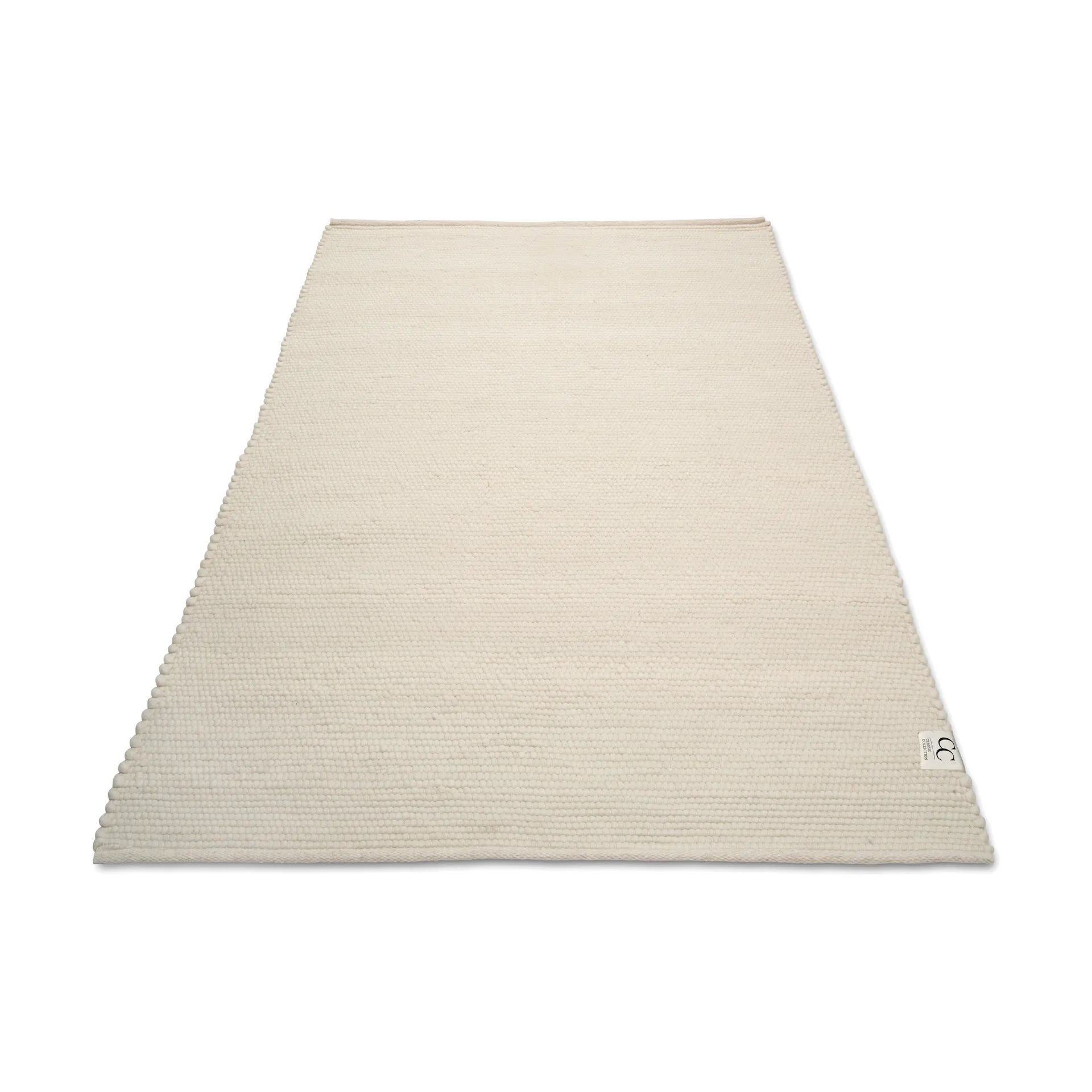 Tapis en laine Merino 300 x 400cm, Blanc Classic Collection