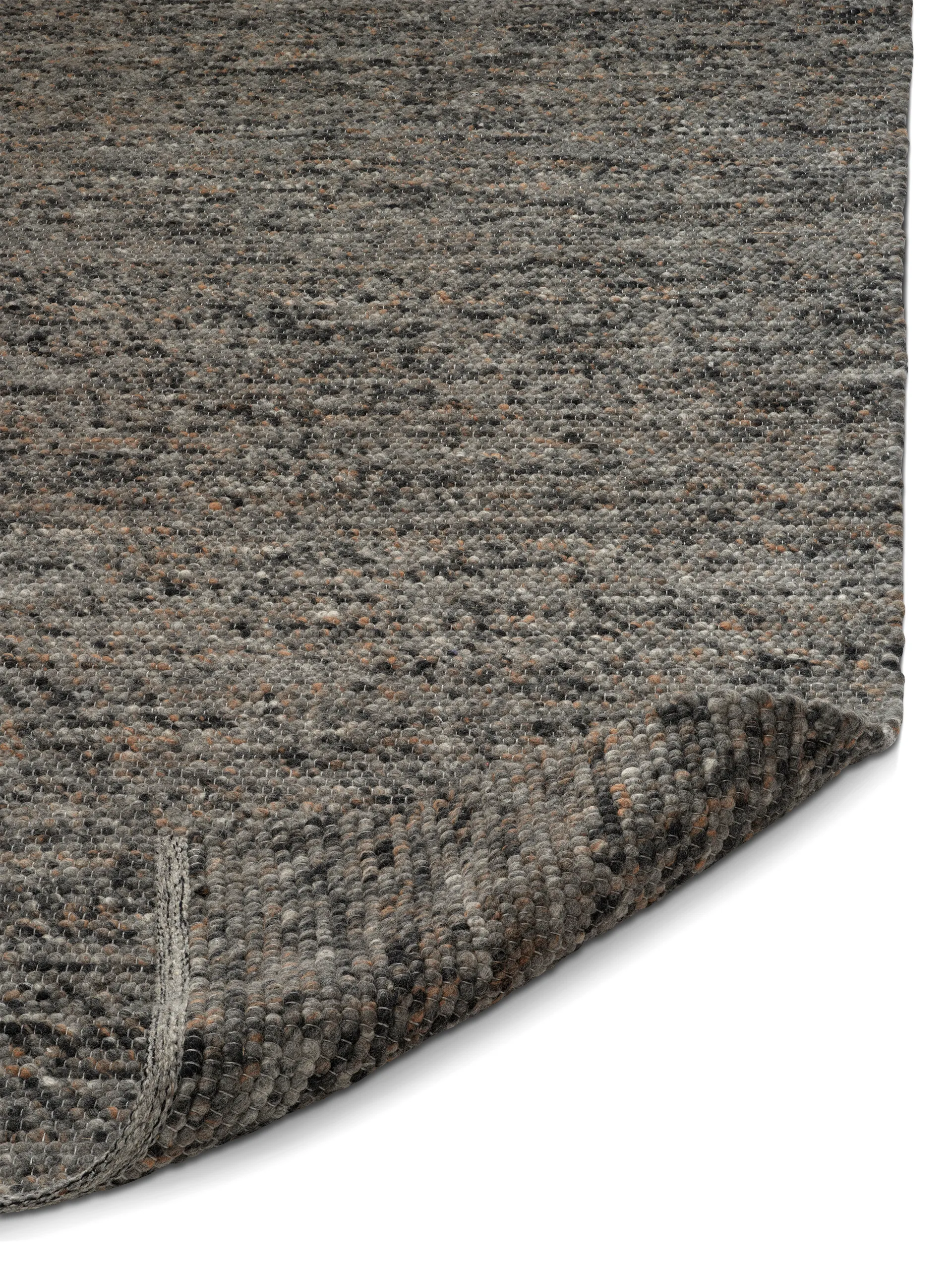 Tapis en laine Merino 300 x 400cm, Grey melange Classic Collection