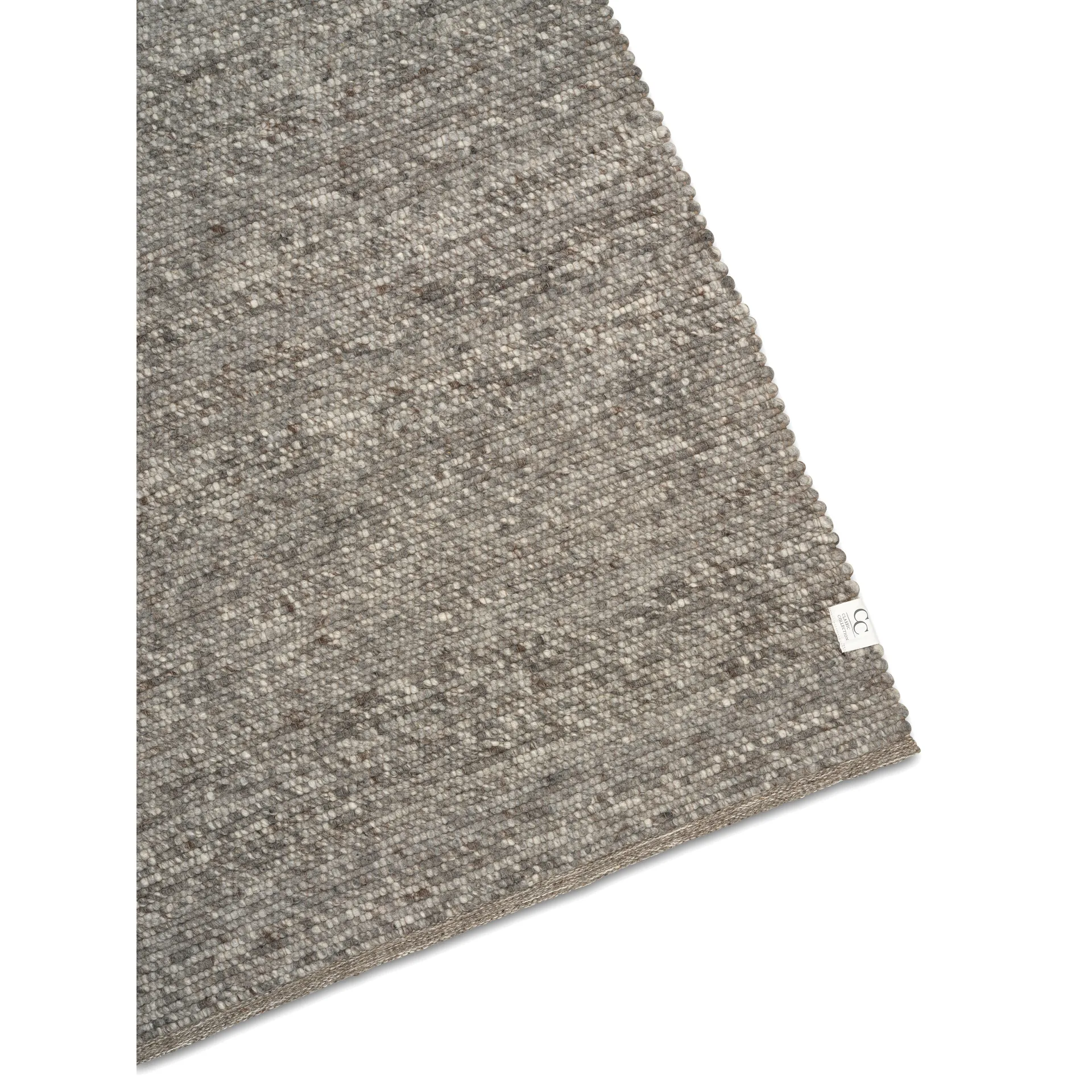Tapis en laine Merino 300 x 400cm, Gris Classic Collection