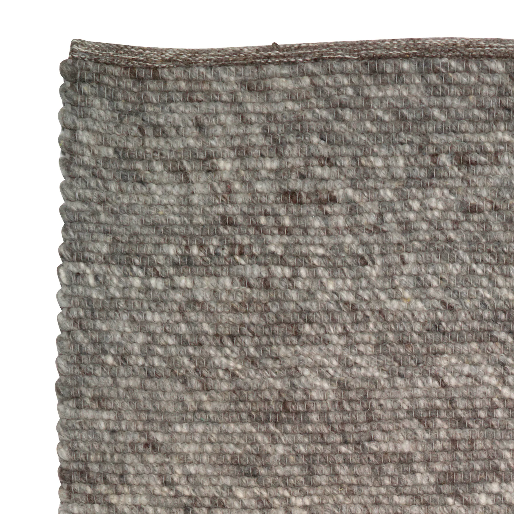 Tapis en laine Merino 80 x 250cm, Gris Classic Collection
