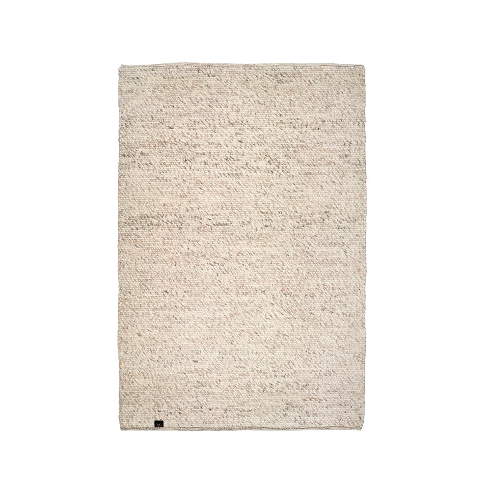 Classic Collection Tapis en laine Merino beige naturel, 140x200 cm