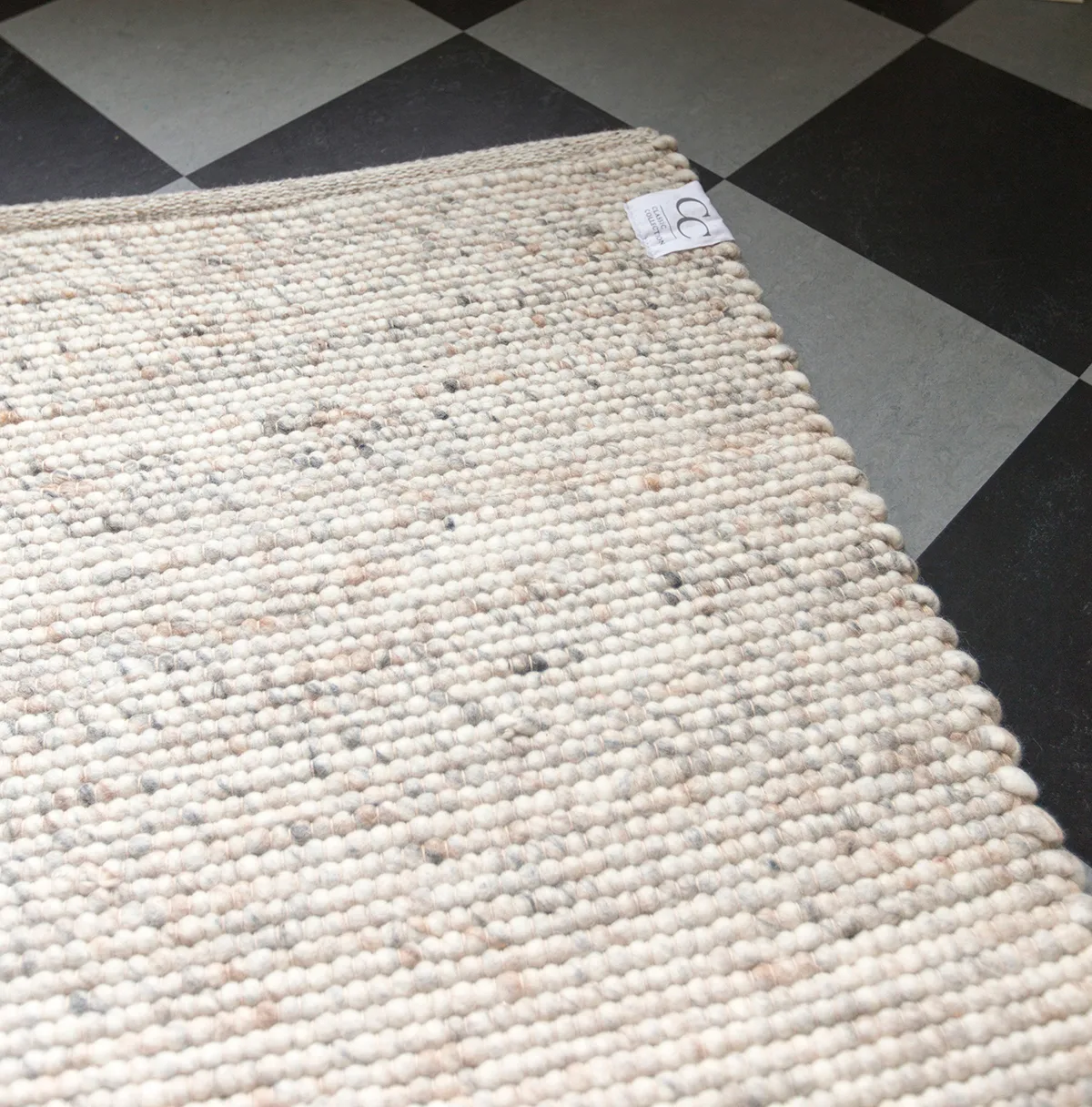 Tapis en laine Merino, oat, 300x400 cm Classic Collection