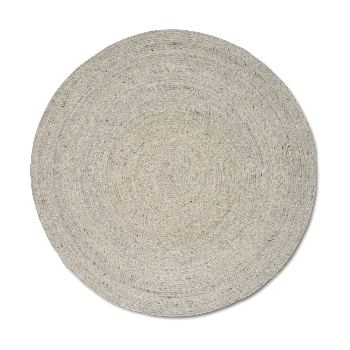 Classic Collection Tapis en laine Merino rond Ø240 cm Concrete