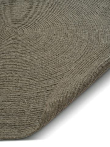 Tapis en laine Merino rond Ø240 cm - Dark green - Classic Collection