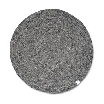 Tapis en laine Merino rond Ø240 cm - Granite - Classic Collection