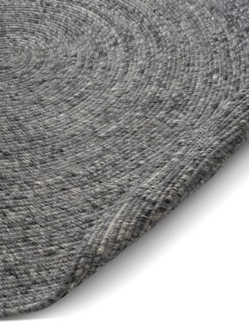 Tapis en laine Merino rond Ø240 cm - Granite - Classic Collection