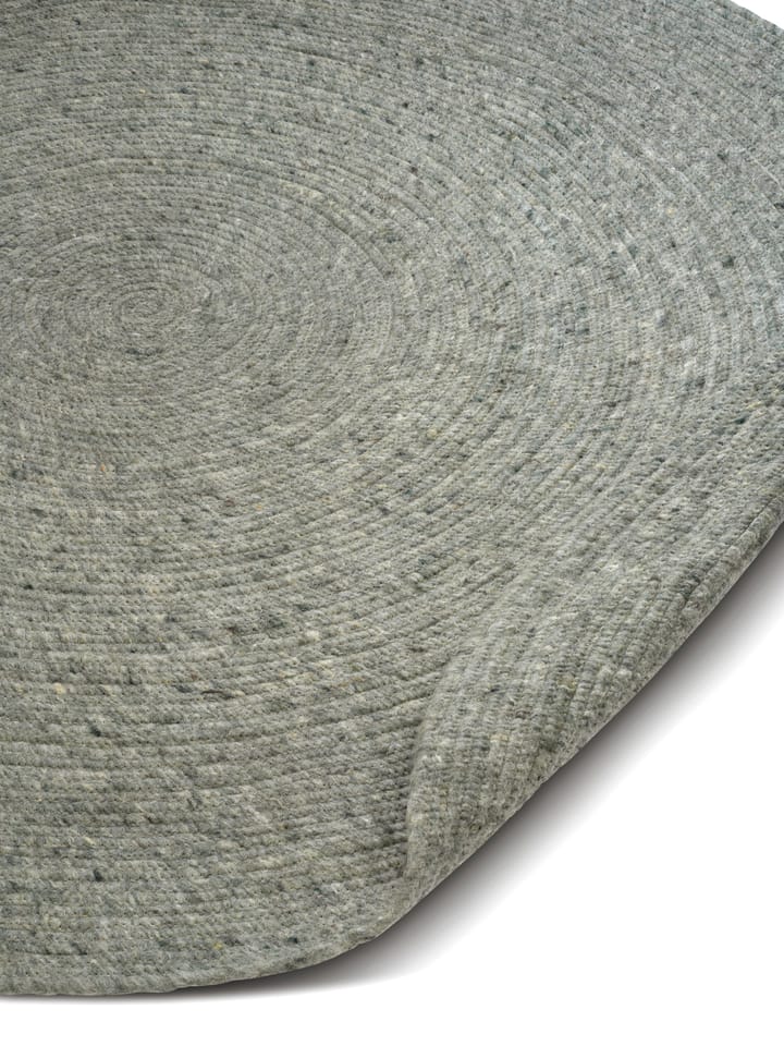 Tapis en laine Merino rond Ø240 cm, Green Classic Collection