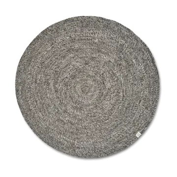 Tapis en laine Merino rond Ø240 cm - Grey - Classic Collection