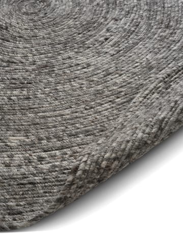 Tapis en laine Merino rond Ø240 cm - Grey - Classic Collection