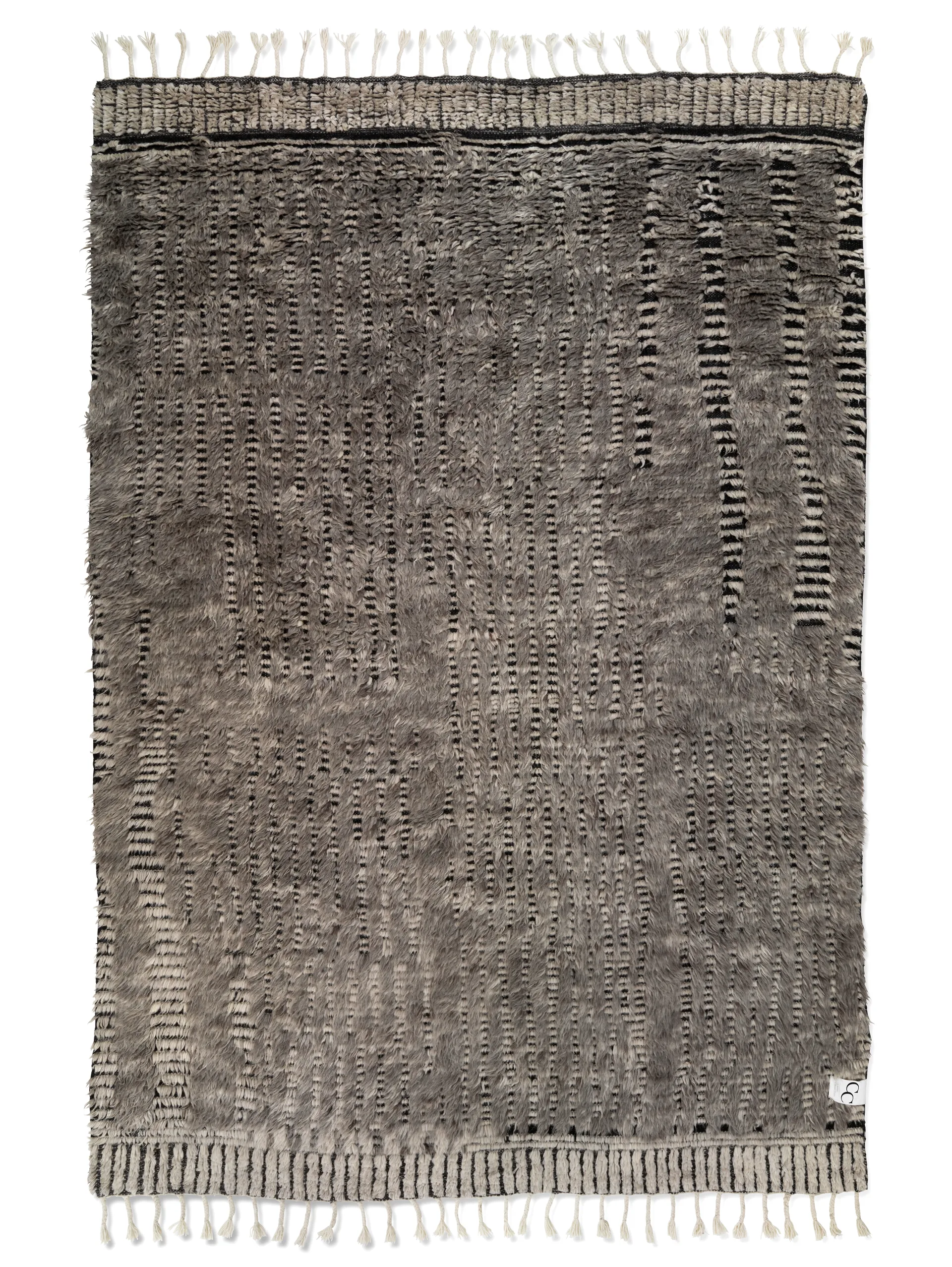 Tapis en laine Raccoon 200 x 300cm, Natureal Classic Collection