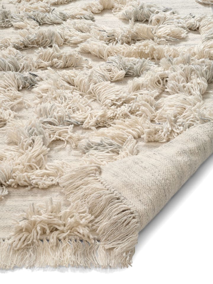 Tapis en laine Rio 170x230 cm - Ivoire mélange - Classic Collection