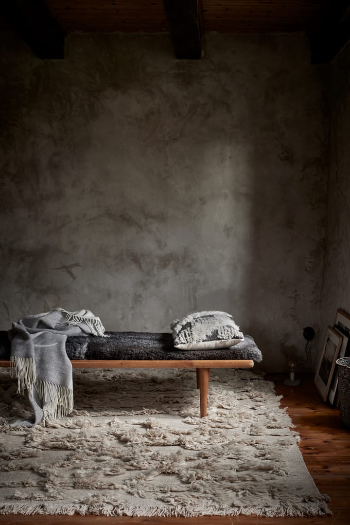 Tapis en laine Rio 200x300 cm, Beige Classic Collection