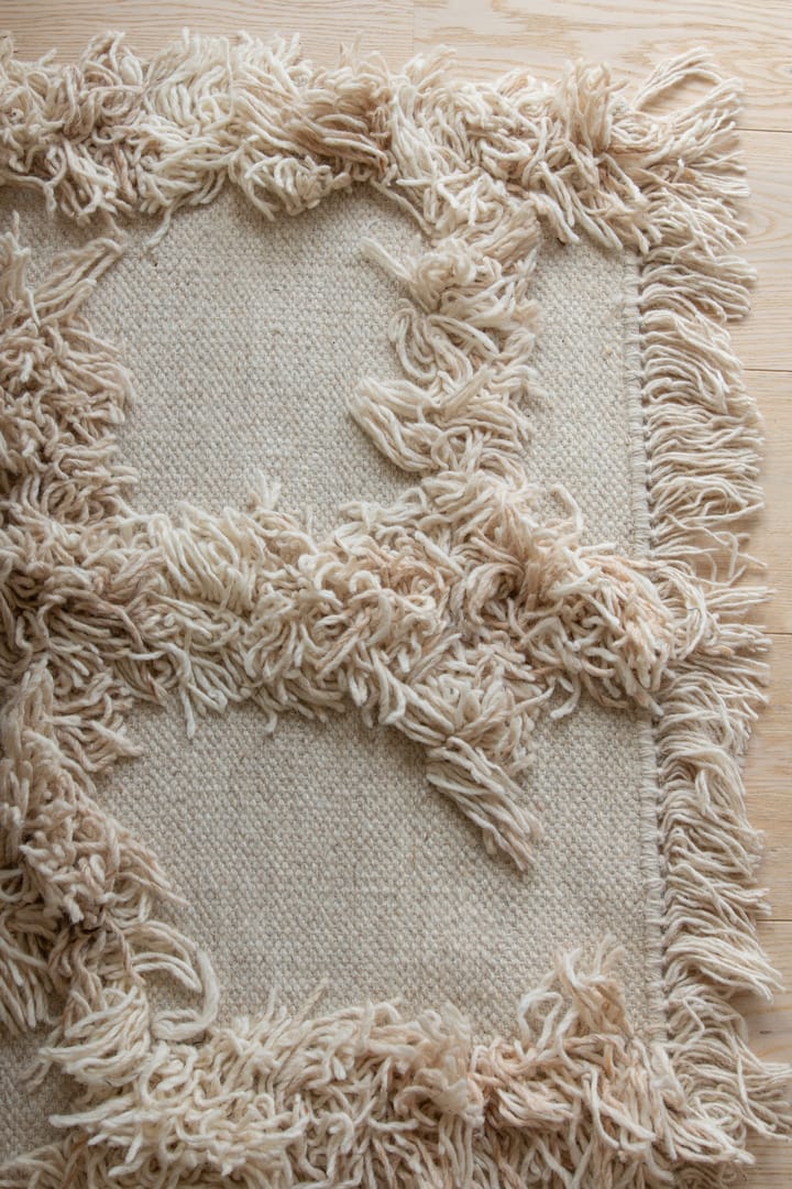 Tapis en laine Rio 250x350 cm, Beige Classic Collection