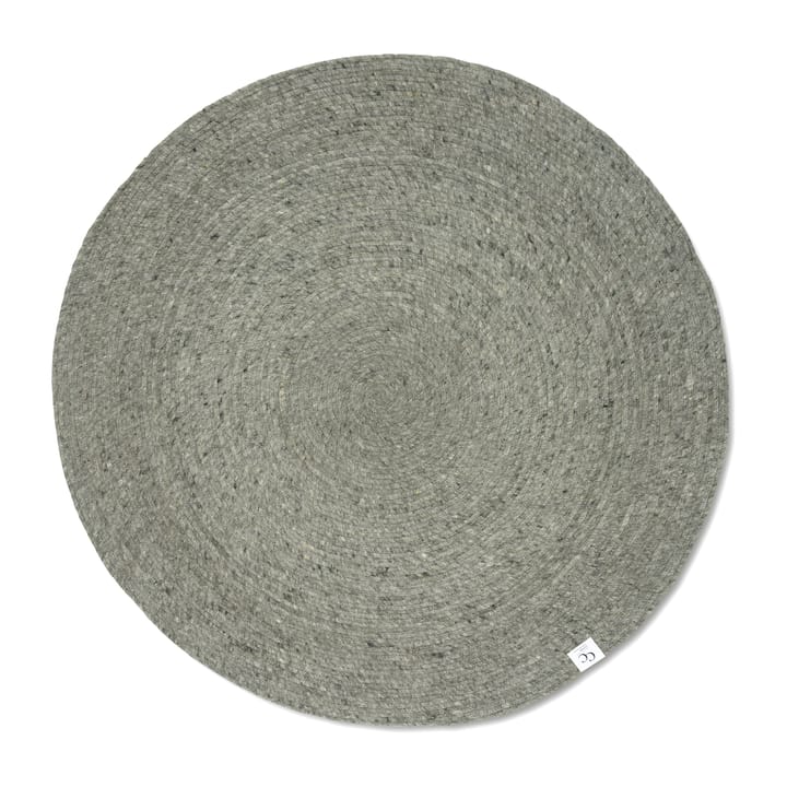 Tapis en laine rond Merino Ø160 cm - Green - Classic Collection