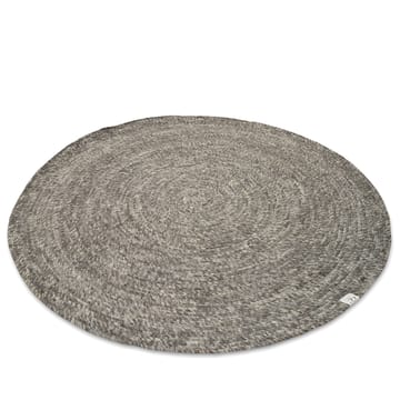 Tapis en laine rond Merino Ø160 cm - Gris - Classic Collection