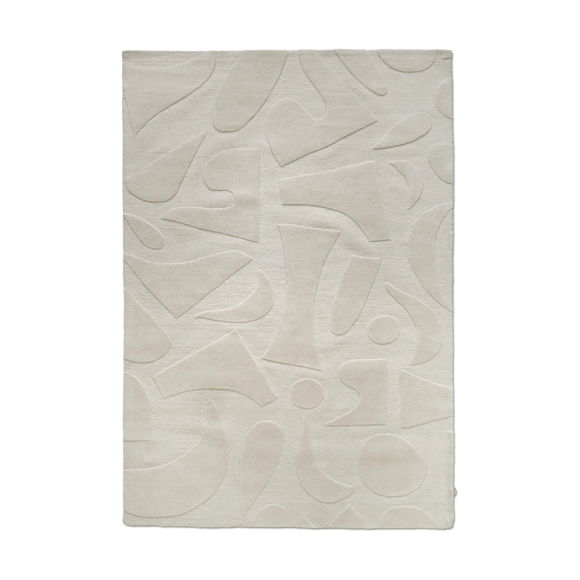 Tapis en laine Vivid 170x230 cm, Blanc Classic Collection