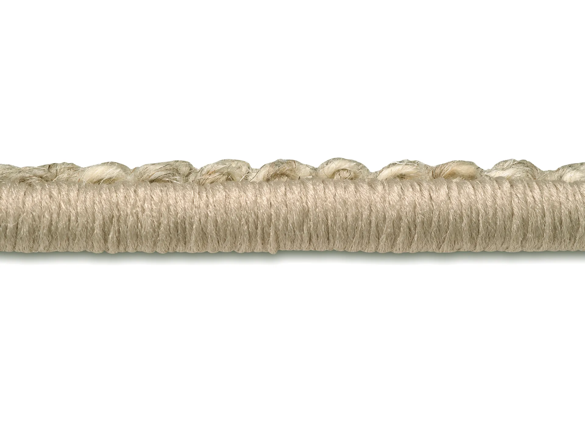 Tapis Fjellmyr avec galon, Beige naturel, 200x300 cm Classic Collection