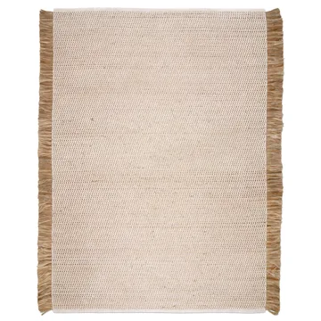Tapis Goa 170x230 cm - Blanc-Jute - Classic Collection