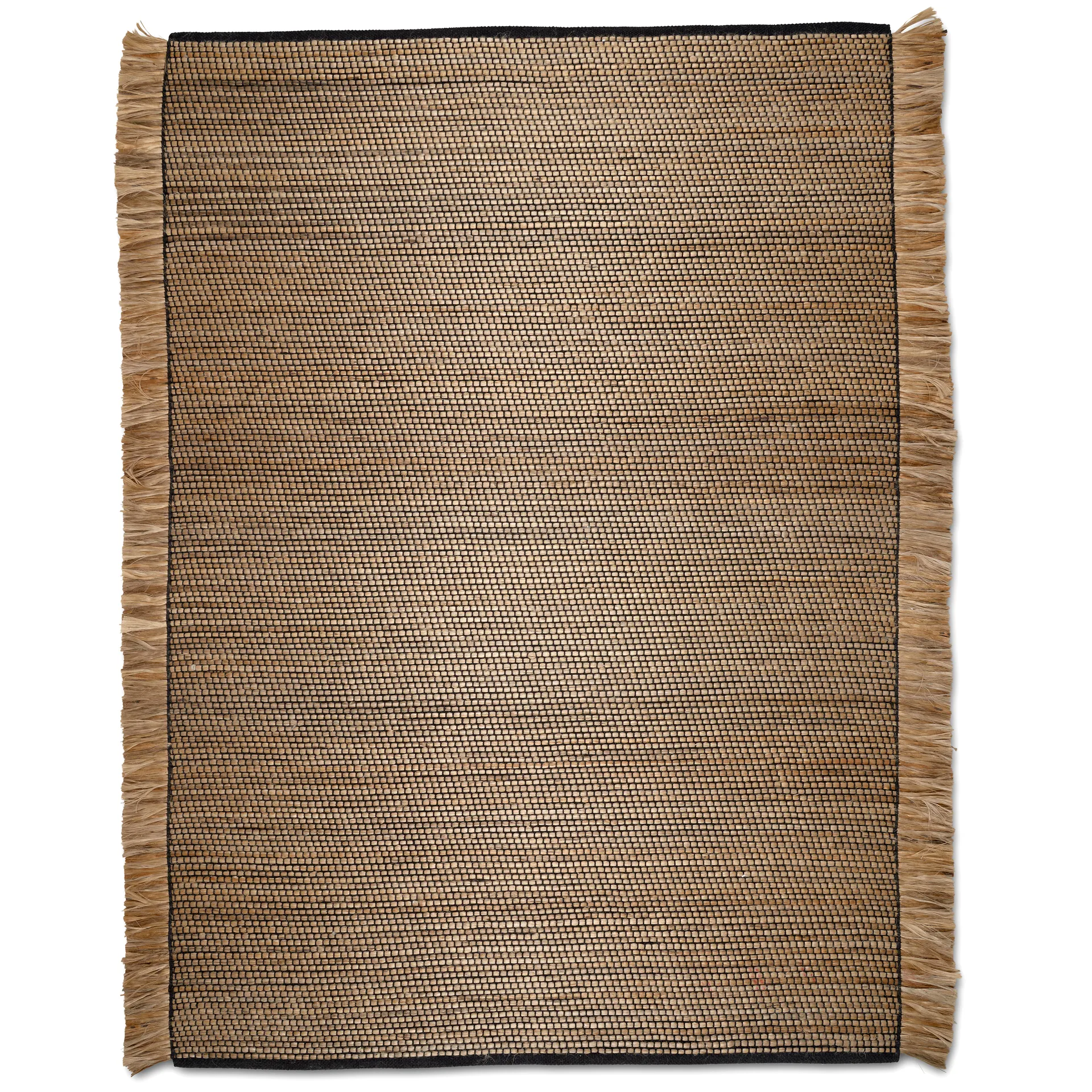 Tapis Goa 170x230 cm, Noir-jute Classic Collection