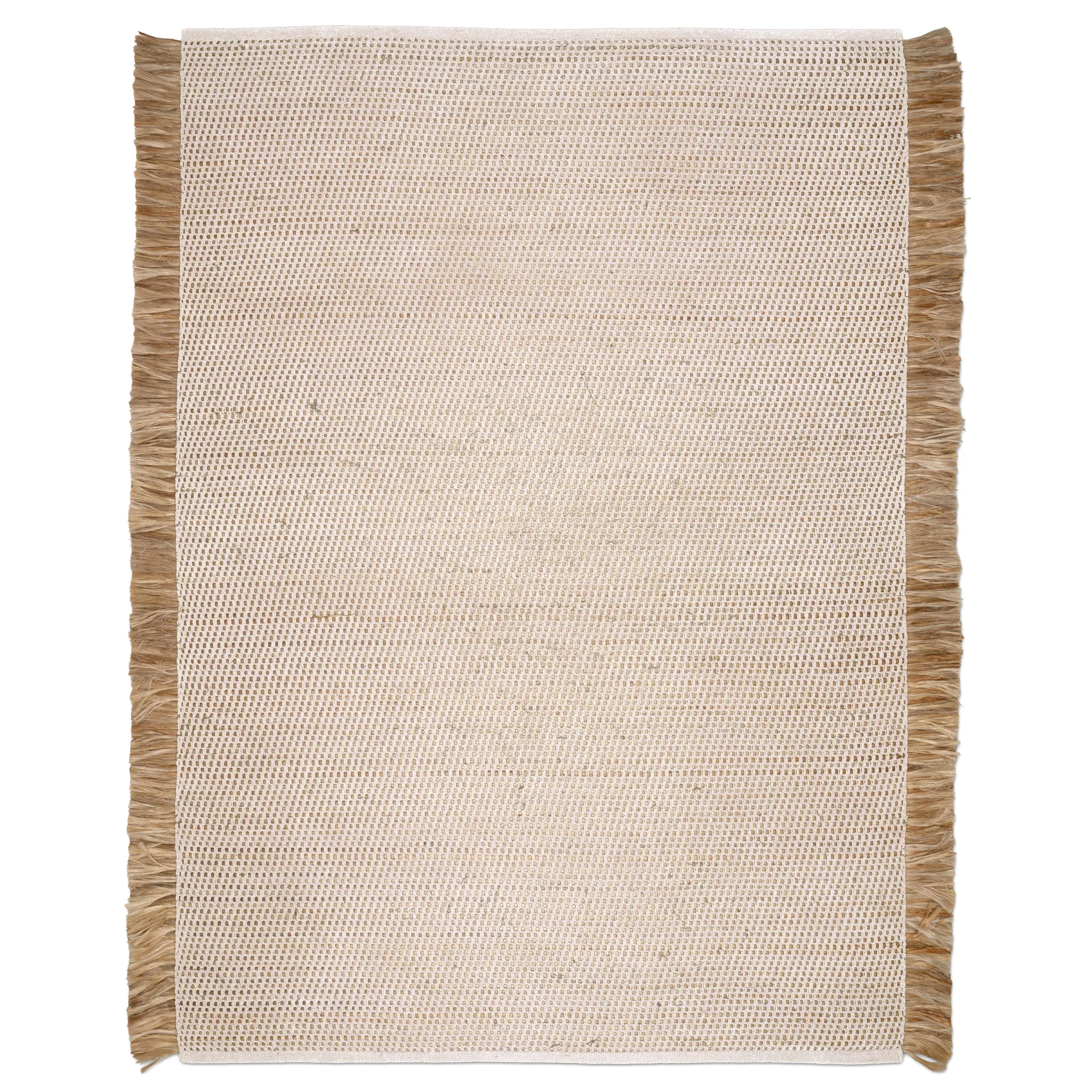 Tapis Goa 200x300 cm, Blanc-Jute Classic Collection