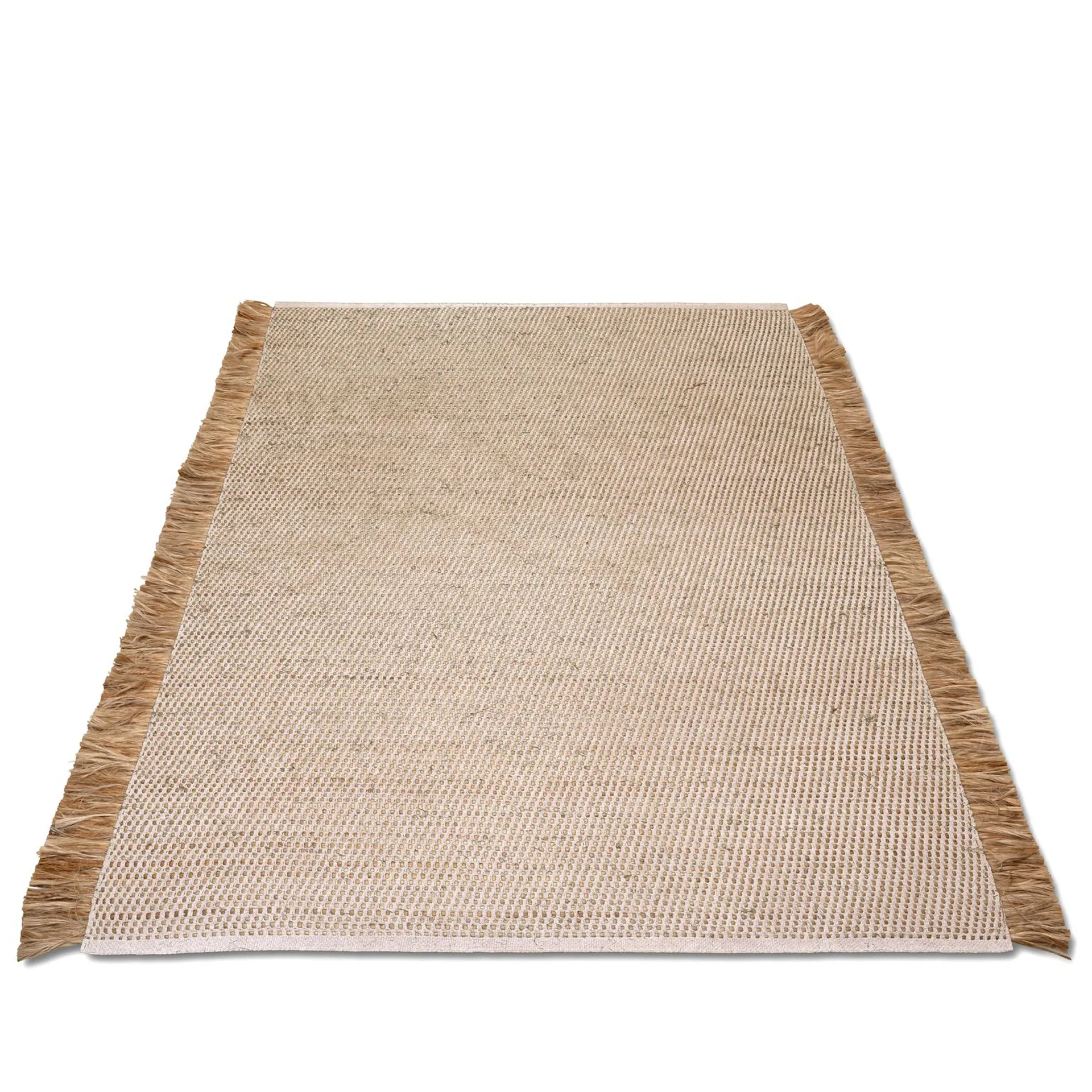 Tapis Goa 200x300 cm, Blanc-Jute Classic Collection