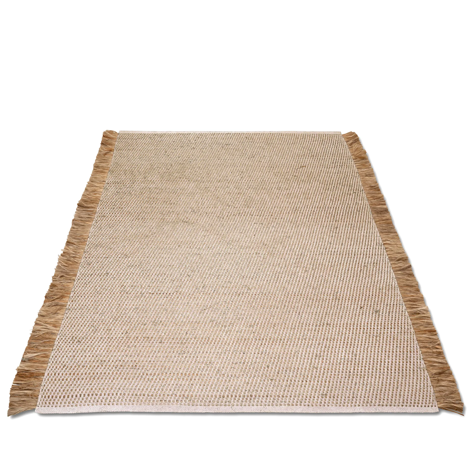 Tapis Goa 250x350 cm, Blanc-Jute Classic Collection