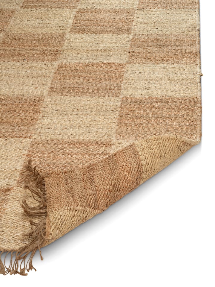 Tapis Jute Squares, Natural, 170x230 cm Classic Collection