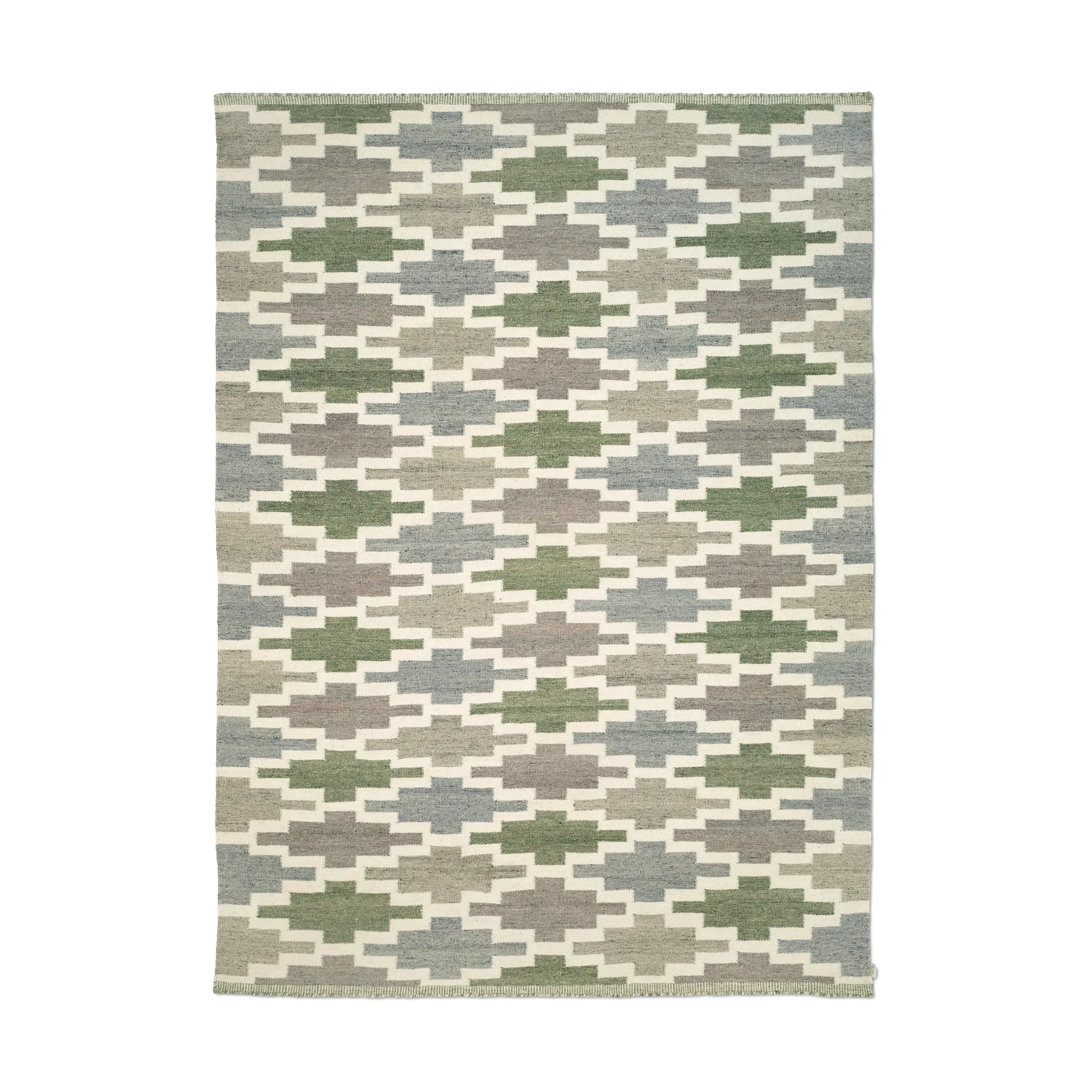 Tapis Korsnäs, Bleu-vert, 250x350 cm Classic Collection