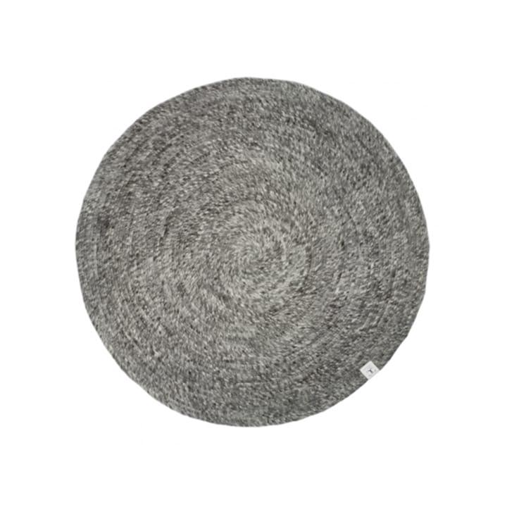 Tapis Merino rond - granite, 160 cm - Classic Collection