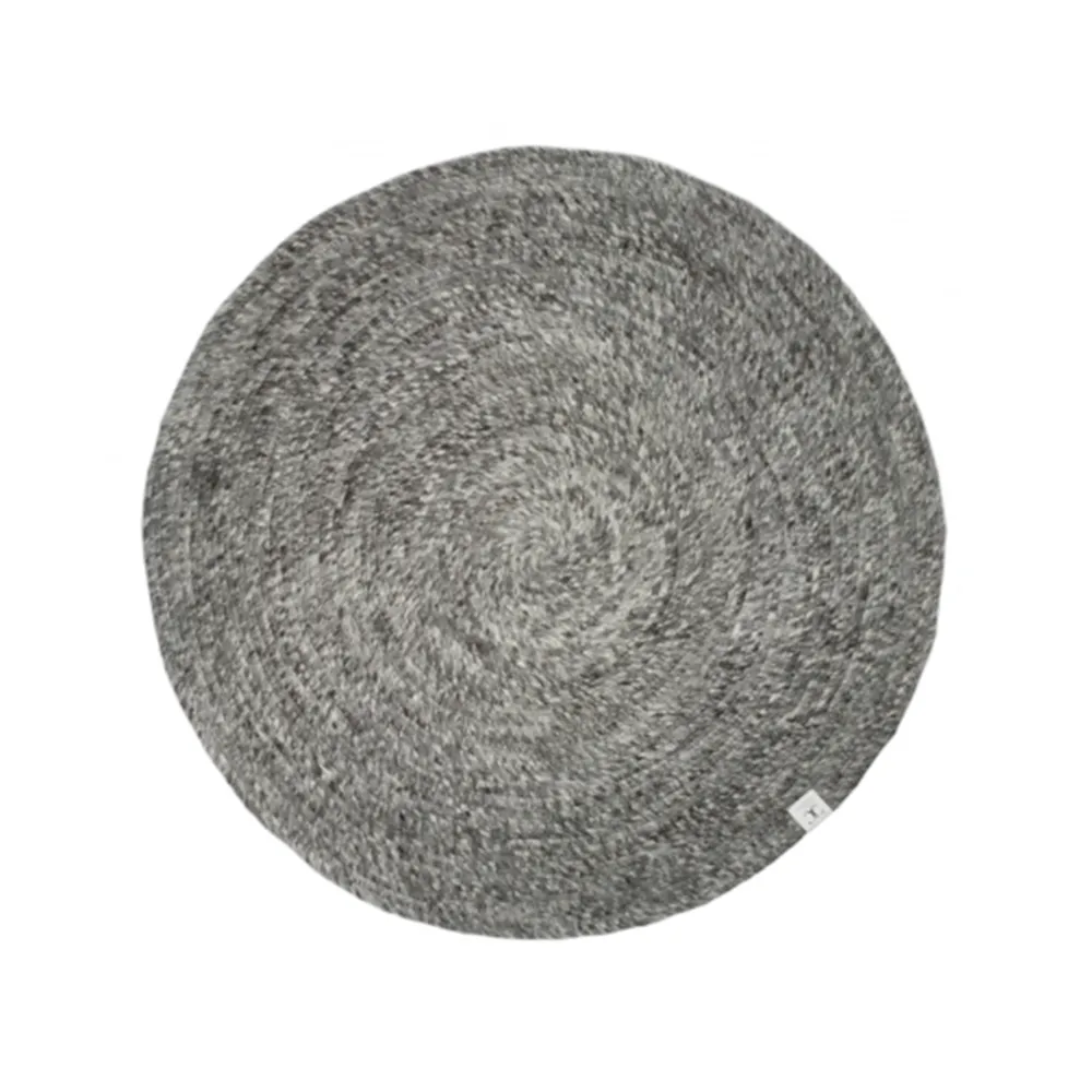 Tapis Merino rond, granite, 200 cm
 Classic Collection