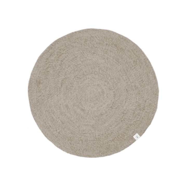 Tapis Merino rond - oat, 160 cm - Classic Collection