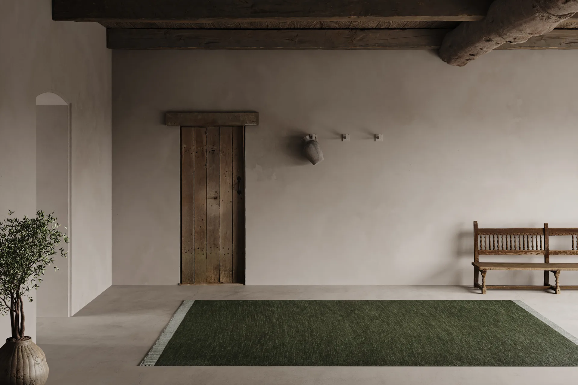 Tapis Pure, Green, 200x300 cm Classic Collection